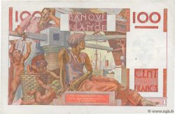 100 Francs JEUNE PAYSAN FRANKREICH  1946 F.28.10 fVZ