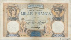 1000 Francs CÉRÈS ET MERCURE FRANCIA  1936 F.37.09 MB
