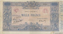 1000 Francs BLEU ET ROSE FRANCE  1926 F.36.42 TB+