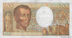 200 Francs MONTESQUIEU FRANCE  1988 F.70.08 VF-