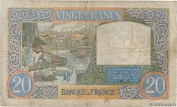 20 Francs TRAVAIL ET SCIENCE FRANCIA  1940 F.12.09 BC