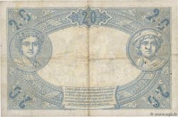 20 Francs BLEU FRANCE  1906 F.10.01 TB