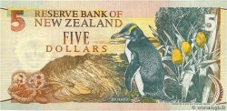 5 Dollars NEW ZEALAND  1992 P.177 UNC