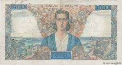 5000 Francs EMPIRE FRANÇAIS FRANCIA  1945 F.47.46 BC+