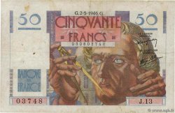50 Francs LE VERRIER FRANCE  1946 F.20.03 TB