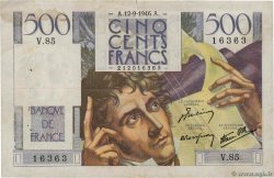 500 Francs CHATEAUBRIAND FRANCE  1946 F.34.06