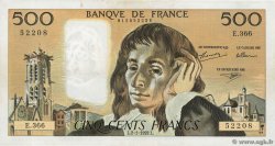 500 Francs PASCAL FRANKREICH  1992 F.71.49