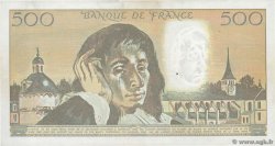 500 Francs PASCAL FRANCE  1992 F.71.49 VF+