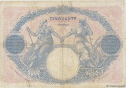 50 Francs BLEU ET ROSE FRANCE  1923 F.14.36 F-