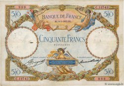 50 Francs LUC OLIVIER MERSON type modifié FRANKREICH  1932 F.16.03 S