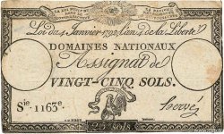 25 Sols FRANKREICH  1792 Ass.25a
