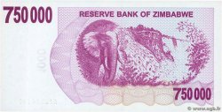 750000 Dollars ZIMBABWE  2007 P.52 NEUF