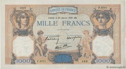 1000 Francs CÉRÈS ET MERCURE type modifié FRANKREICH  1939 F.38.33