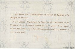 1 Franc FRANCE regionalism and miscellaneous Elbeuf 1917 JP.055.12 AU-