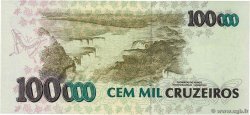 100000 Cruzeiros BRASILIEN  1993 P.235b ST