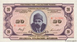 20 Francs-Oural RUSSLAND  1991  ST