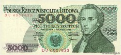 5000 Zlotych POLAND  1988 P.150c