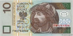 10 Zlotych POLAND  1994 P.173a