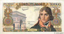 10000 Francs BONAPARTE FRANCE  1957 F.51.09