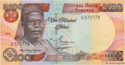 100 Naira NIGERIA  2001 P.28c