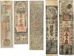 Lot de 5 Hansatsu - Momme JAPON  1850 P.--