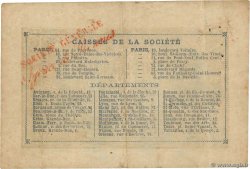 2 Francs FRANCE Regionalismus und verschiedenen Paris 1871 JER.75.02B fSS