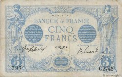 5 Francs BLEU FRANCE  1913 F.02.19 TB