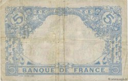 5 Francs BLEU FRANCIA  1913 F.02.19 MB
