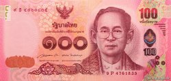 100 Baht THAÏLANDE  2015 P.127