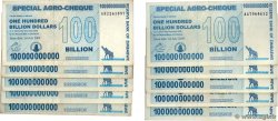100 Billions Dollars ZIMBABUE  2008 P.64 BC a MBC