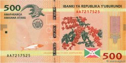 500 Francs BURUNDI  2015 P.50 UNC