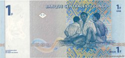 1 Franc RÉPUBLIQUE DÉMOCRATIQUE DU CONGO  1997 P.085a NEUF
