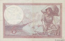 5 Francs FEMME CASQUÉE FRANKREICH  1932 F.03.16 fVZ