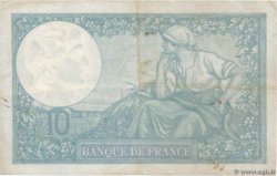 10 Francs MINERVE modifié FRANCE  1939 F.07.11 TB+