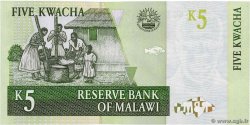 5 Kwacha MALAWI  2005 P.36c FDC