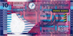 10 Dollars HONG-KONG  2002 P.400a FDC