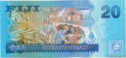 20 Dollars FIJI  2013 P.117a UNC