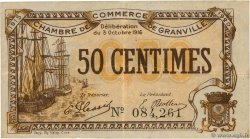 50 Centimes FRANCE Regionalismus und verschiedenen Granville 1916 JP.060.07