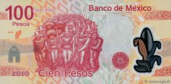 100 Pesos MEXICO  2007 P.128aA UNC