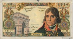 100 Nouveaux Francs BONAPARTE FRANCIA  1962 F.59.13 q.BB