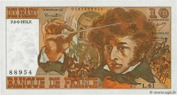 10 Francs BERLIOZ FRANCE  1974 F.63.05 XF-