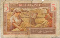 5 Francs TRÉSOR FRANÇAIS FRANCE  1947 VF.29.01 pr.TB