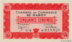 50 Centimes FRANCE régionalisme et divers Nancy 1915 JP.087.01