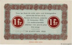 1 Franc Petit numéro FRANCE régionalisme et divers Nancy 1921 JP.087.51 NEUF