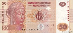 50 Francs REPúBLICA DEMOCRáTICA DEL CONGO  2013 P.097A