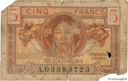 5 Francs TRÉSOR FRANÇAIS FRANCE  1947 VF.29.01