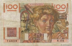 100 Francs JEUNE PAYSAN FRANCE  1947 F.28.13