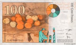 100 Francs CÉZANNE FRANCE  1997 F.74.01 VF