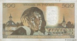 500 Francs PASCAL FRANCE  1980 F.71.22 pr.TTB