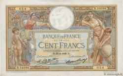 100 Francs LUC OLIVIER MERSON grands cartouches FRANCIA  1929 F.24.08 MBC+